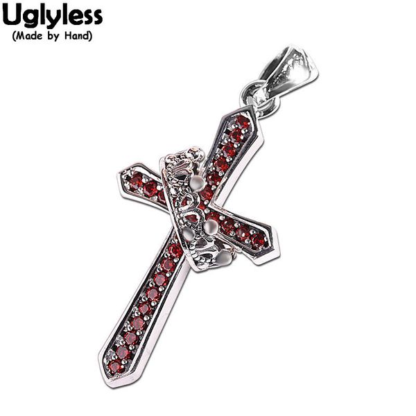 uglyless crown for faith crown on cross pendants for women garnet necklaces no chains 925 silver christian gifts fine jewelry
uglyless crown for faith crown on cross pendants for women garnet necklaces no chains 925 silver christian gifts fine jewelry