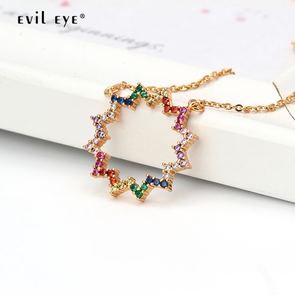 evil eye colorful zircon pendant necklace gold long color chain micro pave charm necklace jewelry gifts for women female ey6367, Silver
evil eye colorful zircon pendant necklace gold long color chain micro pave charm necklace jewelry gifts for women female ey6367, Silver