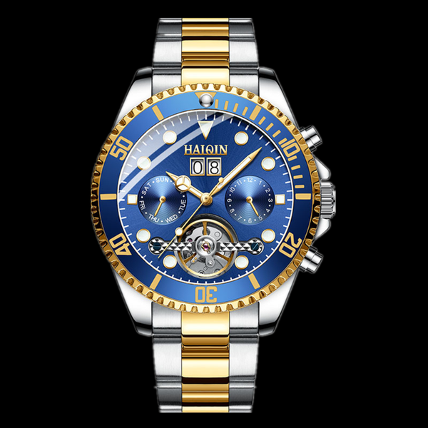 haiqin 2020 men watch luxury watches blue man wristwatch waterproof stainless steel mechanical watch clock orologi automatici, Slivery;brown
haiqin 2020 men watch luxury watches blue man wristwatch waterproof stainless steel mechanical watch clock orologi automatici, Slivery;brown