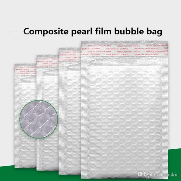 composite pearlescent bubble bag white bubble envelope bag waterproof bubble bag
composite pearlescent bubble bag white bubble envelope bag waterproof bubble bag