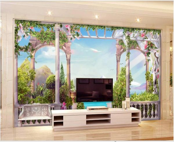 custom p 3d wallpaper mural beautiful fantasy roman column landscape european tv background wall home decor 3d wallpaper for walls
custom p 3d wallpaper mural beautiful fantasy roman column landscape european tv background wall home decor 3d wallpaper for walls
