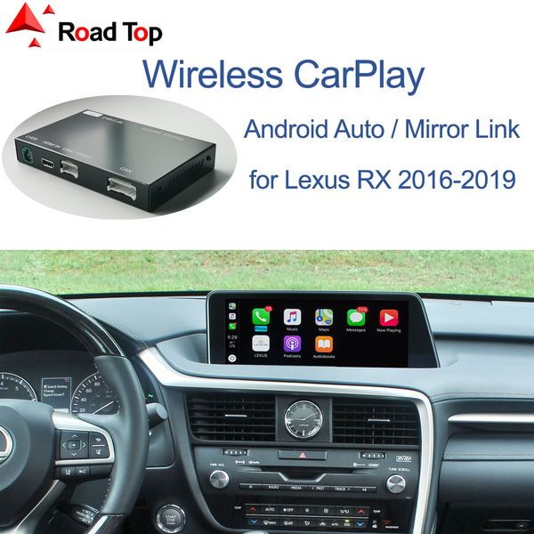wireless carplay for lexus rx 2016-2019, with android auto mirror link airplay car play functions
wireless carplay for lexus rx 2016-2019, with android auto mirror link airplay car play functions