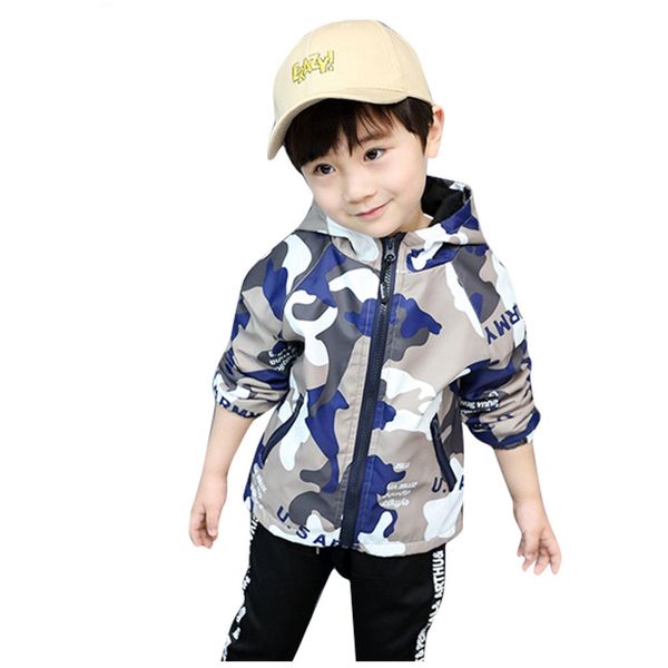 children's hooded jackets boy girls camouflage zipper windbreaker long sleeve casual baby outdoor coats outwear, Blue;gray
children's hooded jackets boy girls camouflage zipper windbreaker long sleeve casual baby outdoor coats outwear, Blue;gray