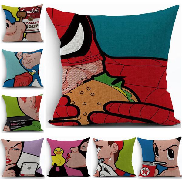 cushion cover fashion art pillows cover linen cushion case home decoration car sofa decorative pillowcase 45x45cm
cushion cover fashion art pillows cover linen cushion case home decoration car sofa decorative pillowcase 45x45cm