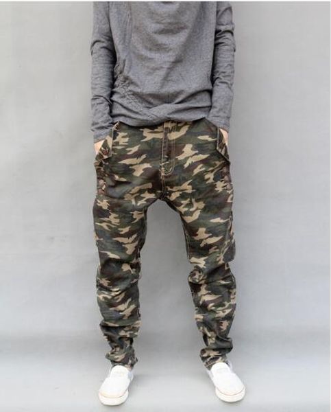 fashion hanging jogging pants patchwork harem pants men's large size camouflage pants trousers hot, Black
fashion hanging jogging pants patchwork harem pants men's large size camouflage pants trousers hot, Black