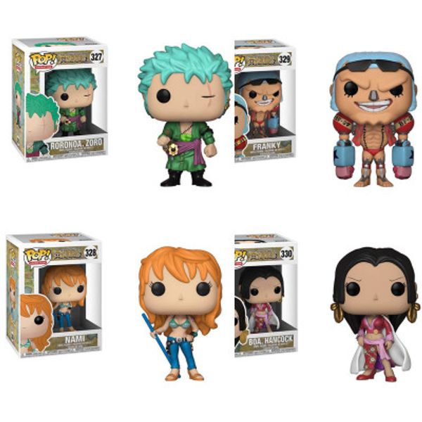 one piece funko pop zoro nami hancock franky action figures pvc anime toys japanese cartoon doll toys for collection 10cm
one piece funko pop zoro nami hancock franky action figures pvc anime toys japanese cartoon doll toys for collection 10cm