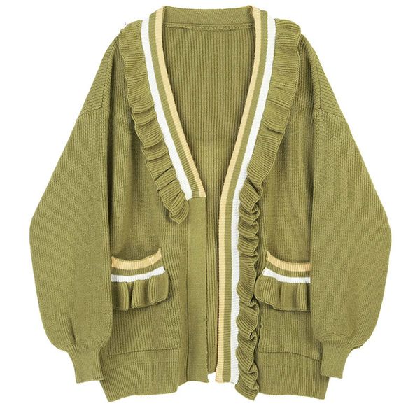 knitted sweaters women fall loose fit v-neck long sleeve women contrast color pleated striped open stitch sweaters, Black
knitted sweaters women fall loose fit v-neck long sleeve women contrast color pleated striped open stitch sweaters, Black