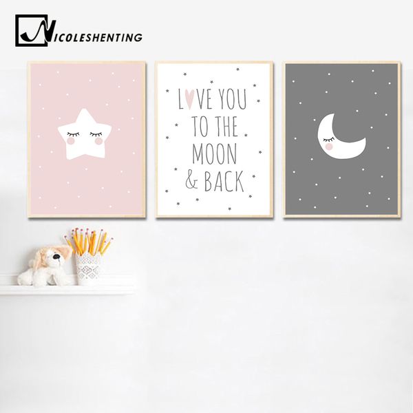 cute moon star baby nursery wall art canvas posters prints cartoon painting nordic kids decoration picture baby bedroom decor
cute moon star baby nursery wall art canvas posters prints cartoon painting nordic kids decoration picture baby bedroom decor