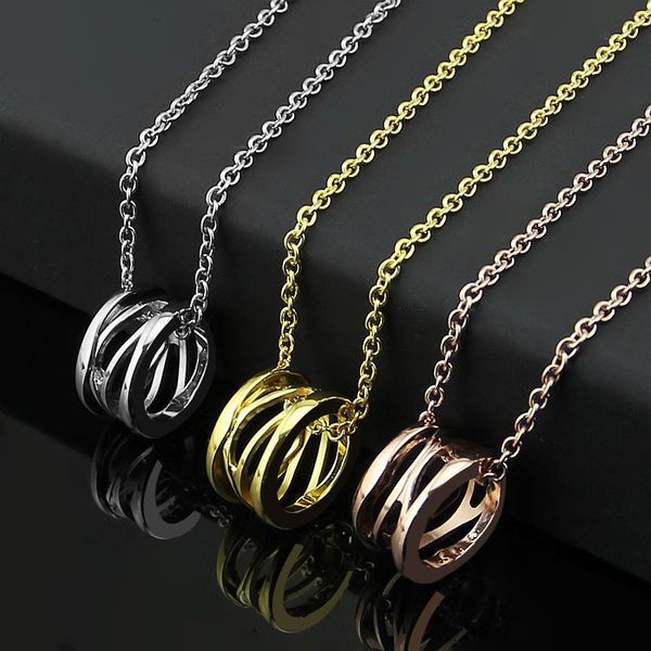 2017 new Titanium steel Fashion Hollow waves necklace 18K rose gold silver couple BV necklace gear jewelry love necklace women wholesale
2017 new Titanium steel Fashion Hollow waves necklace 18K rose gold silver couple BV necklace gear jewelry love necklace women wholesale