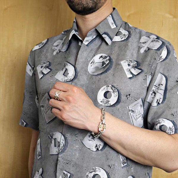 20ss франция мода high-end полный печатные рубашки поло tee high street короткие рукава простой мужчины женщины лето дышащий футболка hfymtx, White;black
20ss франция мода high-end полный печатные рубашки поло tee high street короткие рукава простой мужчины женщины лето дышащий футболка hfymtx, White;black