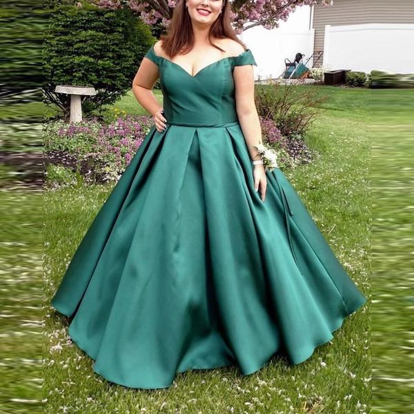 vintage design hunter green red satin long prom dresses off shoulder cap sleeve corset back a line evening party gowns floor length, Black
vintage design hunter green red satin long prom dresses off shoulder cap sleeve corset back a line evening party gowns floor length, Black