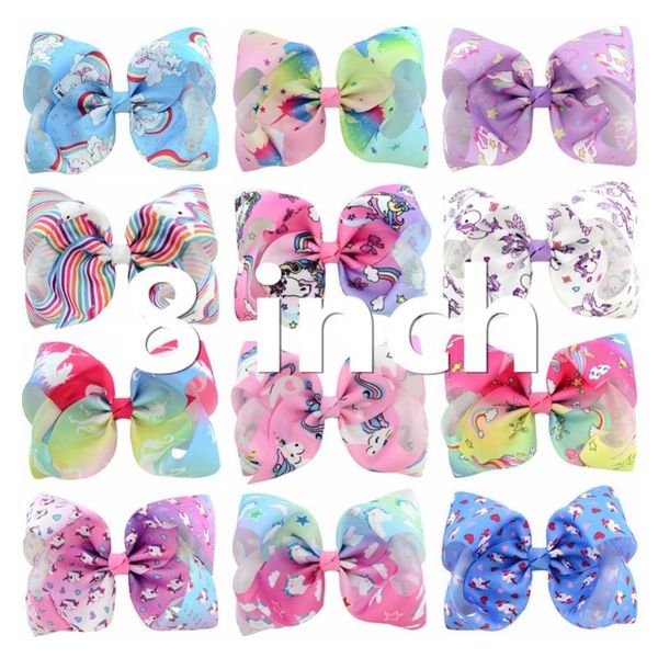 adorable smile 12 colour 8inch handmade unicorn large jojobows hair bows with clip girls hair accessories, Slivery;white
adorable smile 12 colour 8inch handmade unicorn large jojobows hair bows with clip girls hair accessories, Slivery;white