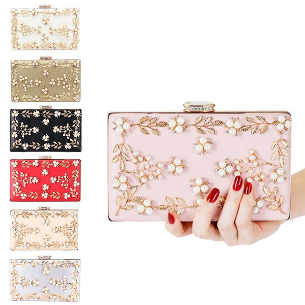 evening bag flower imitation pearls wedding party dinner purse crossbody shoulder mini bag h66
evening bag flower imitation pearls wedding party dinner purse crossbody shoulder mini bag h66