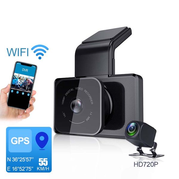 3'' hd mini hidden wifi car dvr gps dash cam camcorder recorder with ips screen dual lens cameras rearview parking night vision
3'' hd mini hidden wifi car dvr gps dash cam camcorder recorder with ips screen dual lens cameras rearview parking night vision