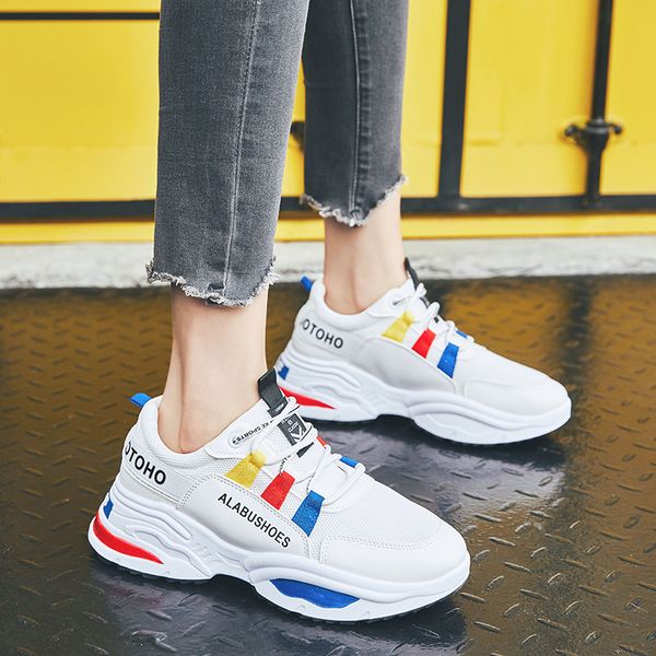 2019 spring new brand height quality sneakers women's high increasing outdoor massage breathable mesh (air mesh, Black
2019 spring new brand height quality sneakers women's high increasing outdoor massage breathable mesh (air mesh, Black