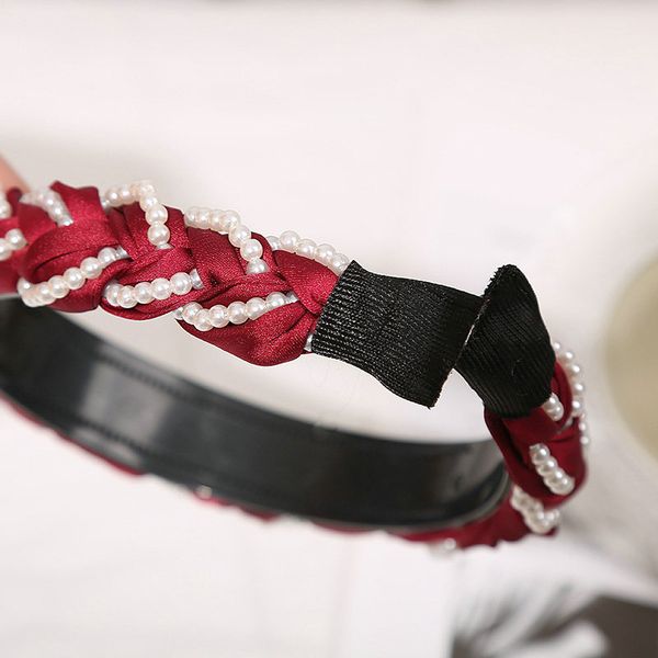 2.4cm wide temperament headband pearl twist braid sports hair band hairdress latest hair style 2.4cm wide eblwb, Black;brown
2.4cm wide temperament headband pearl twist braid sports hair band hairdress latest hair style 2.4cm wide eblwb, Black;brown