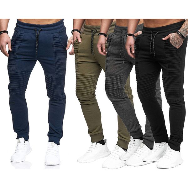 new men joggers pants male trousers casual pants men's sweatpants striped designed fitness workout hip hop sweat, Black
new men joggers pants male trousers casual pants men's sweatpants striped designed fitness workout hip hop sweat, Black