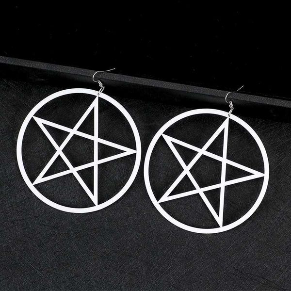 new cool round mode runde brincos punk pentagram earring femme party declaration long earrings for women jewelry duftgold, Silver
new cool round mode runde brincos punk pentagram earring femme party declaration long earrings for women jewelry duftgold, Silver