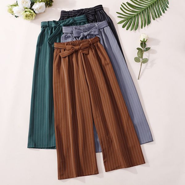 women sashes high waist wide leg pants summer loose striped trousers fashion women flat summer autumn casual pants, Black;white
women sashes high waist wide leg pants summer loose striped trousers fashion women flat summer autumn casual pants, Black;white