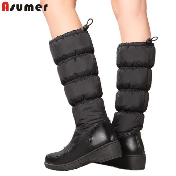 asumer 2020 new winter snow boots women comfortable thick fur warm winter boots ladies mid calf female shoes size 35-44, Black
asumer 2020 new winter snow boots women comfortable thick fur warm winter boots ladies mid calf female shoes size 35-44, Black