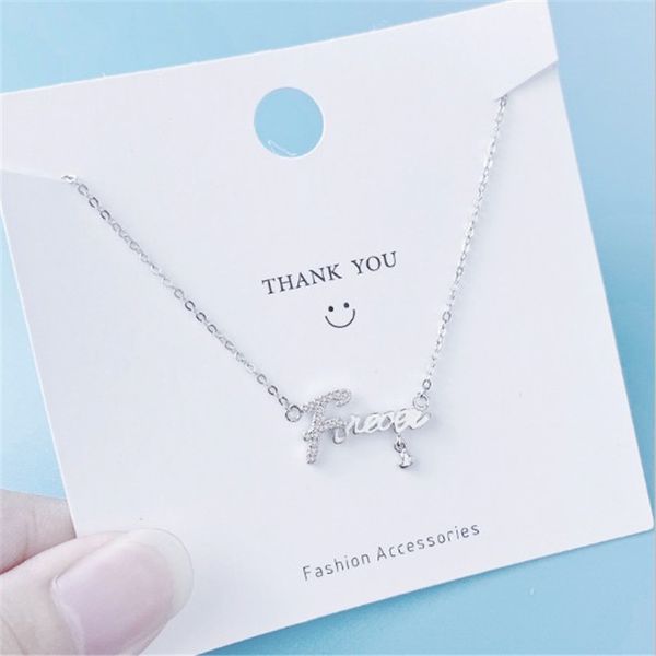 forever letters pendant necklaces 925 sterling silver micro inlaid zircon clavicle chain necklace forever love choker jewelry for female
forever letters pendant necklaces 925 sterling silver micro inlaid zircon clavicle chain necklace forever love choker jewelry for female