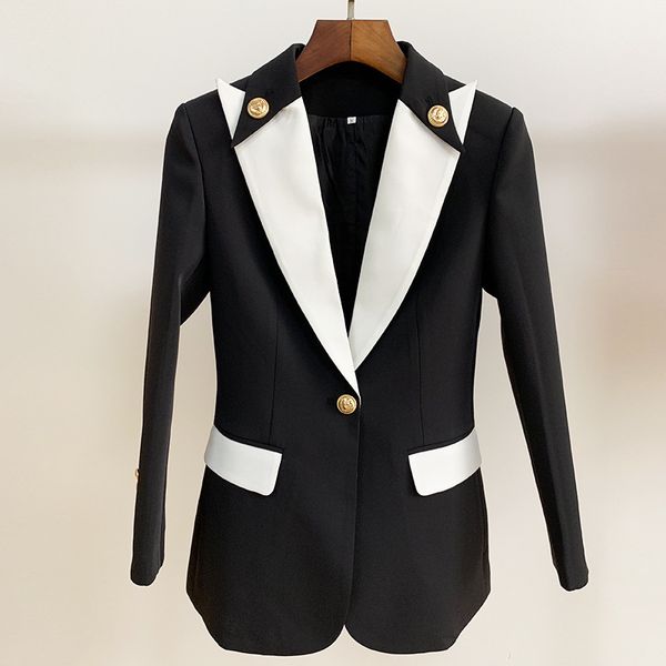 57 2022 spring summer brand same style coat long sleeve lapel neck button casual fashion luxury womens clothes oulaidi, Black;brown
57 2022 spring summer brand same style coat long sleeve lapel neck button casual fashion luxury womens clothes oulaidi, Black;brown