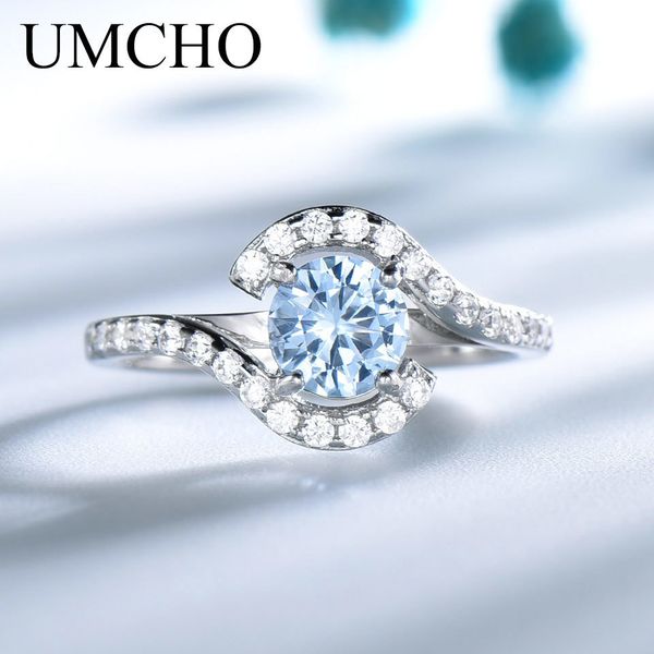 umcho created sky blue z real 925 sterling silver rings for female engagement romantic bridal anniversary gift fine jewelry t190702
umcho created sky blue z real 925 sterling silver rings for female engagement romantic bridal anniversary gift fine jewelry t190702