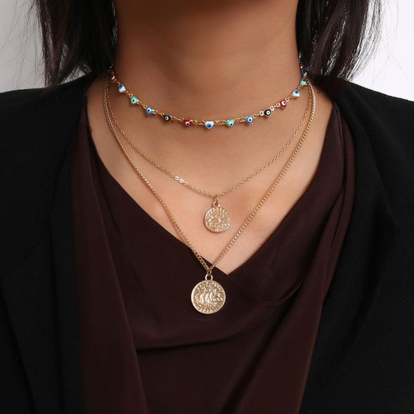 evil eye beads coin cross shell simulated pearl selling long chain rosary madonna necklaces pendants religious jewelry, Silver
evil eye beads coin cross shell simulated pearl selling long chain rosary madonna necklaces pendants religious jewelry, Silver