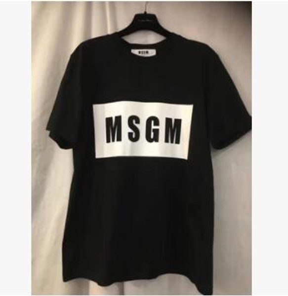 msgm печатных мужские дизайнер футболки лето мужской женский повседневная экипаж шеи с коротким рукавом хип-хоп тройники, White;black 
msgm печатных мужские дизайнер футболки лето мужской женский повседневная экипаж шеи с коротким рукавом хип-хоп тройники, White;black
