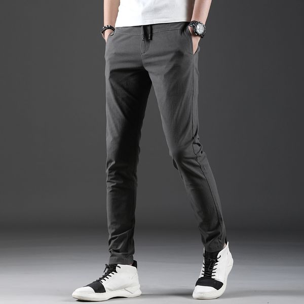 korean summer pants men brand new slim fit men's casual pants all match stretch business trousers men clothes 2019 plus size 38, Black
korean summer pants men brand new slim fit men's casual pants all match stretch business trousers men clothes 2019 plus size 38, Black