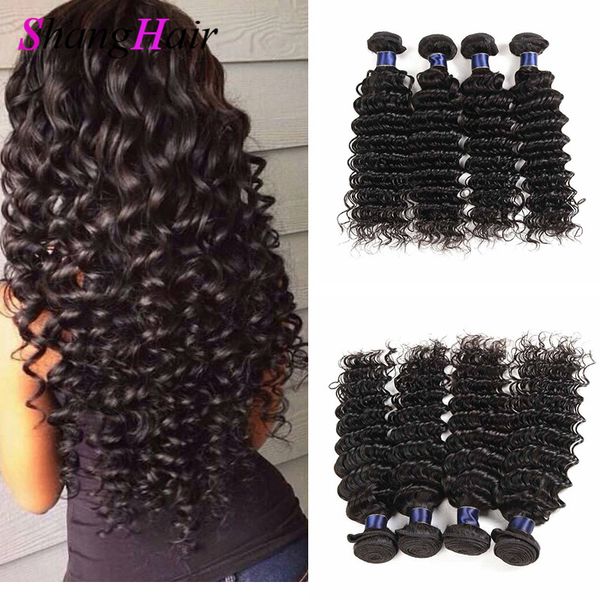 peruvian deep wave bundles virgin hair extensions 4pcs lot unprocessed remy human hair weaves bundles deep wave hair promotion nature color, Black
peruvian deep wave bundles virgin hair extensions 4pcs lot unprocessed remy human hair weaves bundles deep wave hair promotion nature color, Black