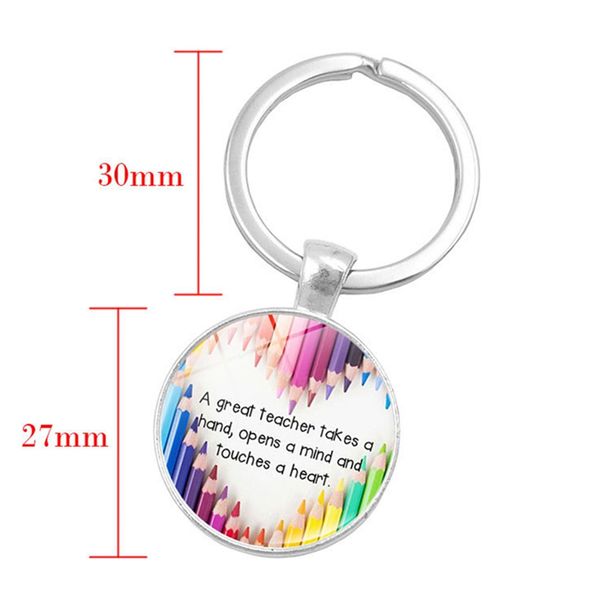 a great teacher takes a hand opens mind and touches heart shapes future keychain 2018 teacher's day gifts key chain hipping, Silver
a great teacher takes a hand opens mind and touches heart shapes future keychain 2018 teacher's day gifts key chain hipping, Silver