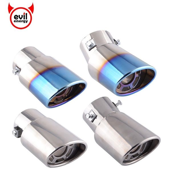 evil energy universal stainless steel exhaust tip pipe tip muffler tail pipe chrome trim blue burnt muffler car styling
evil energy universal stainless steel exhaust tip pipe tip muffler tail pipe chrome trim blue burnt muffler car styling