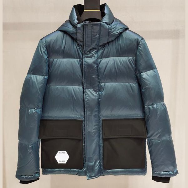 топ 19fw пуховики обратно письма печати пальто с капюшоном повседневная синий черный карманы молнии сплайсированные мода толстая верхняя оде, Black
топ 19fw пуховики обратно письма печати пальто с капюшоном повседневная синий черный карманы молнии сплайсированные мода толстая верхняя оде, Black