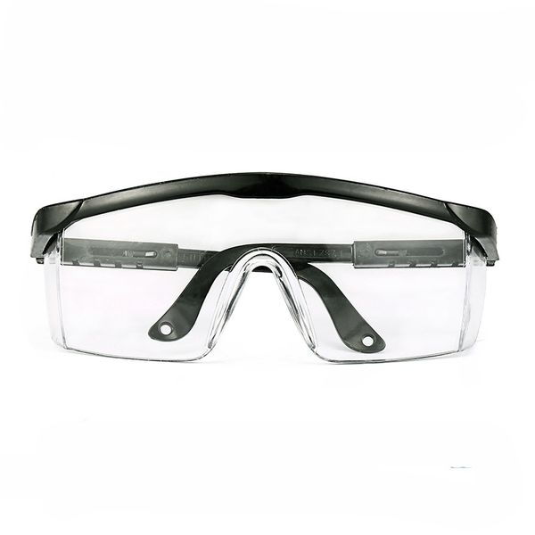 pc super clear safety goggle windshield on both sides of glasses frame eyes protector adjustable temples
pc super clear safety goggle windshield on both sides of glasses frame eyes protector adjustable temples