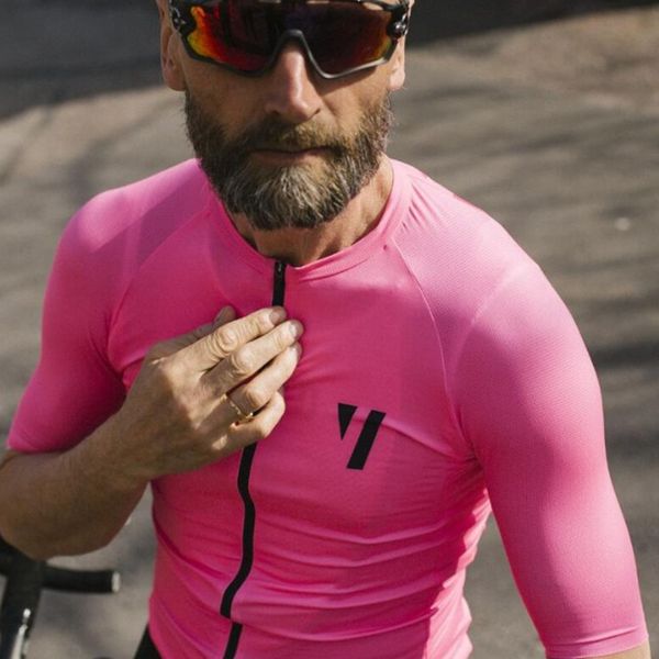 void summer quick dry pink bicycle clothing for men 2020 pro team void red short sleeve cycling jersey maglia ciclismo, Black;red
void summer quick dry pink bicycle clothing for men 2020 pro team void red short sleeve cycling jersey maglia ciclismo, Black;red
