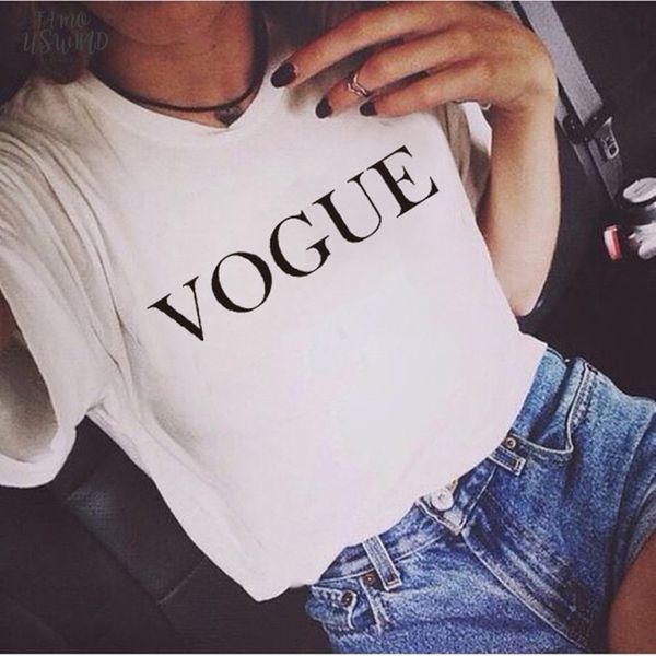 fashion brand summer t shirt women vogue printed female t shirts women o neck tee shirt femme harajuku casual clothing, White
fashion brand summer t shirt women vogue printed female t shirts women o neck tee shirt femme harajuku casual clothing, White