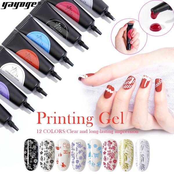 yayoge 8ml nail stamping gel polish black white stamp print oil uv gel stamping plate soak off varnish for nail art, Red;pink
yayoge 8ml nail stamping gel polish black white stamp print oil uv gel stamping plate soak off varnish for nail art, Red;pink