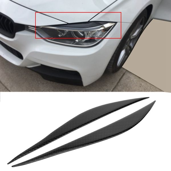 carbon fiber headlight eyelids trim, headlamp eyebrow cover decoration styling sticker for 3 series f30 320i 325i 316i
carbon fiber headlight eyelids trim, headlamp eyebrow cover decoration styling sticker for 3 series f30 320i 325i 316i