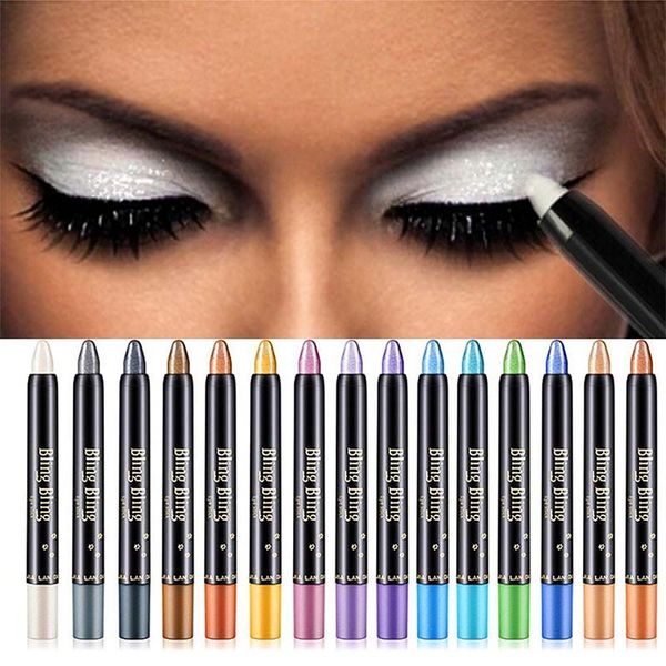 single color eyeshadow pencil silver white eyes makeup shadow stick cosmetics eyeshadow highlighter glitter metallic makeup tool
single color eyeshadow pencil silver white eyes makeup shadow stick cosmetics eyeshadow highlighter glitter metallic makeup tool