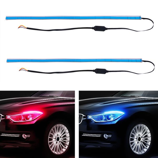 silicon 2 waterproof bright car day light drl led daytime running lights turn signal guide strip lamp for headlight assembly
silicon 2 waterproof bright car day light drl led daytime running lights turn signal guide strip lamp for headlight assembly
