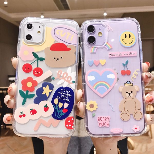cartoon bear phone case for apple iphone 11 pro x xs max xr soft tpu back cover for iphone 7 8 plus 7plus cute lovely clear case
cartoon bear phone case for apple iphone 11 pro x xs max xr soft tpu back cover for iphone 7 8 plus 7plus cute lovely clear case