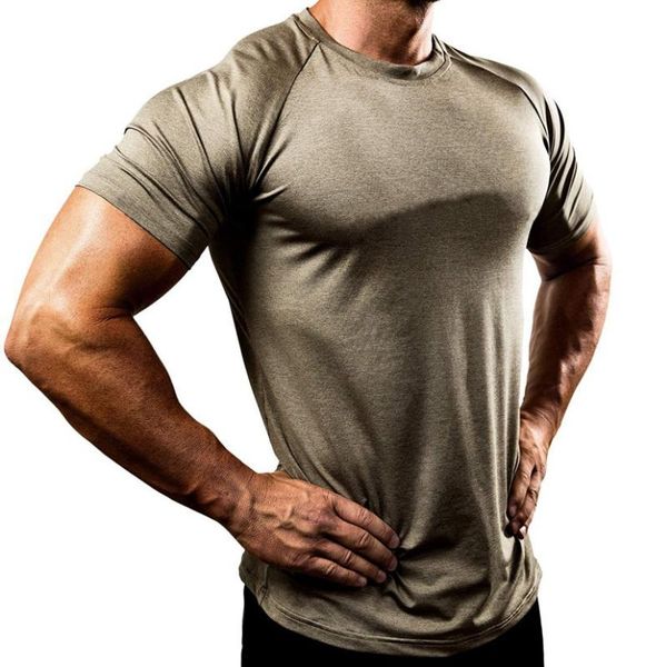 new 8 color fitness clothes men's quick-drying breathable sports running training high elastic tights short sleeve sportswear, White;black
new 8 color fitness clothes men's quick-drying breathable sports running training high elastic tights short sleeve sportswear, White;black