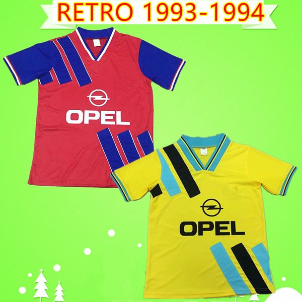 1993 1994 retro soccer jerseys home red away yellow classic vintage 93/94 football shirts matthäus scholl klinsmann nerlinger labbadia, Black;yellow
1993 1994 retro soccer jerseys home red away yellow classic vintage 93/94 football shirts matthäus scholl klinsmann nerlinger labbadia, Black;yellow
