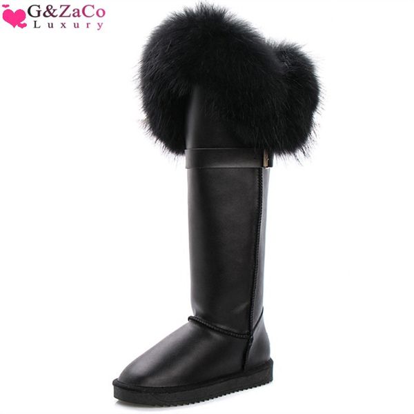 g&zaco winter natural black fox fur snow cow genuine leather knee high long waterproof raccoon women boots ly191224
g&zaco winter natural black fox fur snow cow genuine leather knee high long waterproof raccoon women boots ly191224