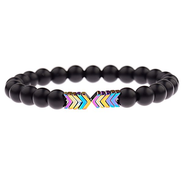 2019 black matte beads bracelets men bangle healing balance yoga colorful sacred arrow yoga prayer bracelet women ab350
2019 black matte beads bracelets men bangle healing balance yoga colorful sacred arrow yoga prayer bracelet women ab350