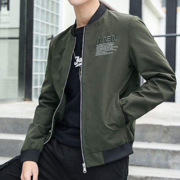 autumn men's coat spring and autumn korean-style trend handsome baseball uniform casual tooling jacket clothes clothing p, Black;brown
autumn men's coat spring and autumn korean-style trend handsome baseball uniform casual tooling jacket clothes clothing p, Black;brown