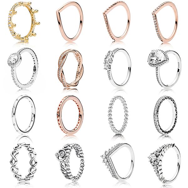 kakany 2020 new rose gold heart crown crown zircon ring mother's day original european female jewelry, Golden;silver
kakany 2020 new rose gold heart crown crown zircon ring mother's day original european female jewelry, Golden;silver