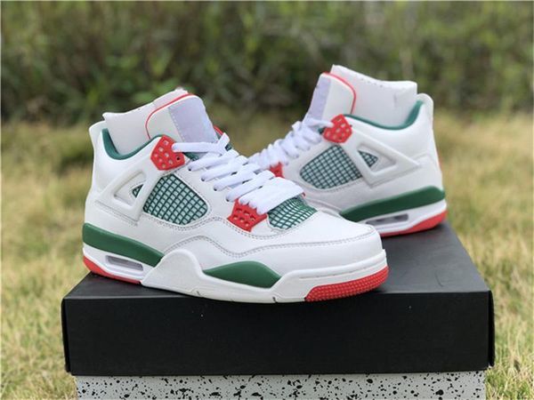 2020 new arrival 4 nrg white pizzeria for men basketball shoes gorge green white varsity red aq3816 -063 running sneakers size 7 -13 
2020 new arrival 4 nrg white pizzeria for men basketball shoes gorge green white varsity red aq3816 -063 running sneakers size 7 -13