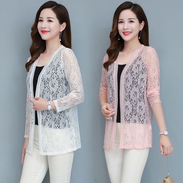 women's vests women summer long sleeve thin shirt shrug lace bridal cape jacket elegant wraps beach shawl bolero, Black;white
women's vests women summer long sleeve thin shirt shrug lace bridal cape jacket elegant wraps beach shawl bolero, Black;white